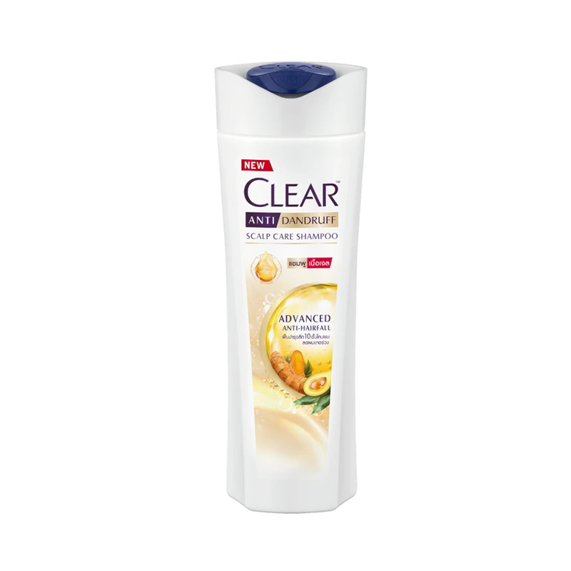 Clear Anti Dandruff Scalp Care Advanced Anti Hair fall Shampoo (turmeric )