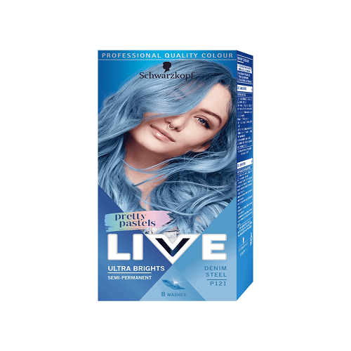 Scwarzkopf LivePretty Pastels Hair Color Denim Steel