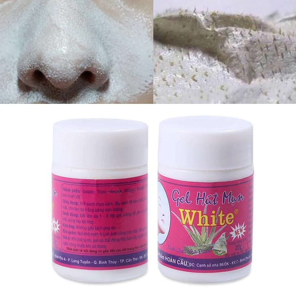 Gel Hut Mun White Clear Nose Gel Mask 22g