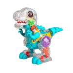 3D Transparent gear dinosaur