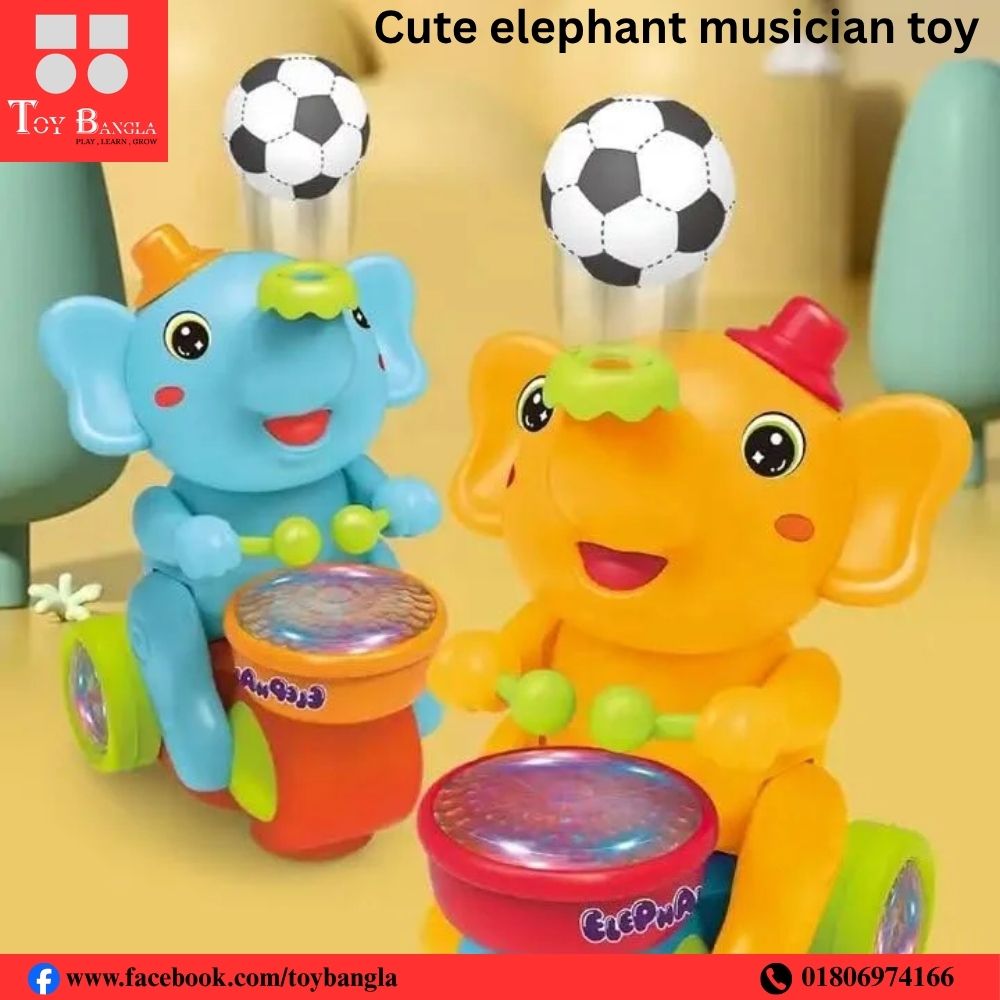 213 Elephant Musician - Image 1